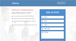 Desktop Screenshot of flypop.com